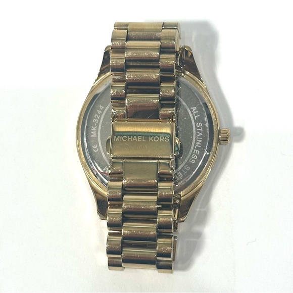 Michael Kors Blake Champagne Dial Unisex MK 3244 - Picture 7 of 7